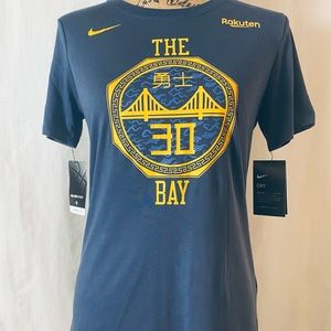 NWT Nike NBA Golden State Warriors Chinese New Year T-Shirt Dri Fit Curry